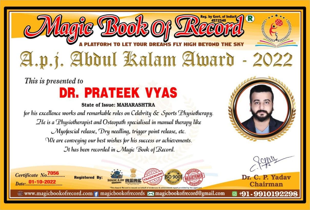 Award and recognition